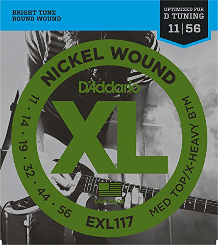 Amazon.co.jp: D'Addario/ダダリオ EXL117×10セット エレキギター弦